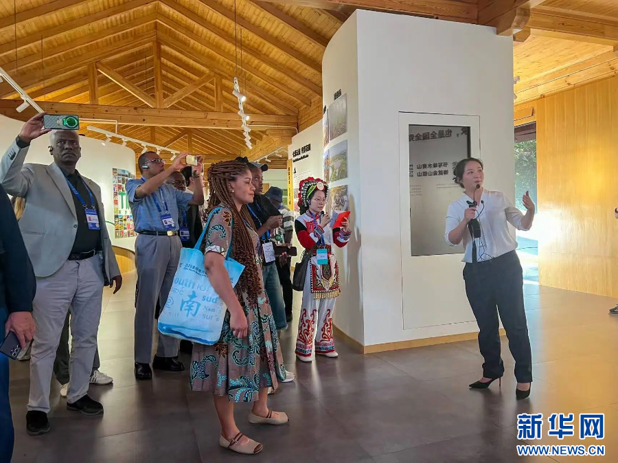 湖光山色民族风 全球南方友人沉醉太平湖畔_新华网